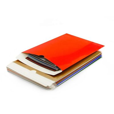 배달 패키지 350mc ~ 700mc 두께의 자기 접착성 고리 봉투